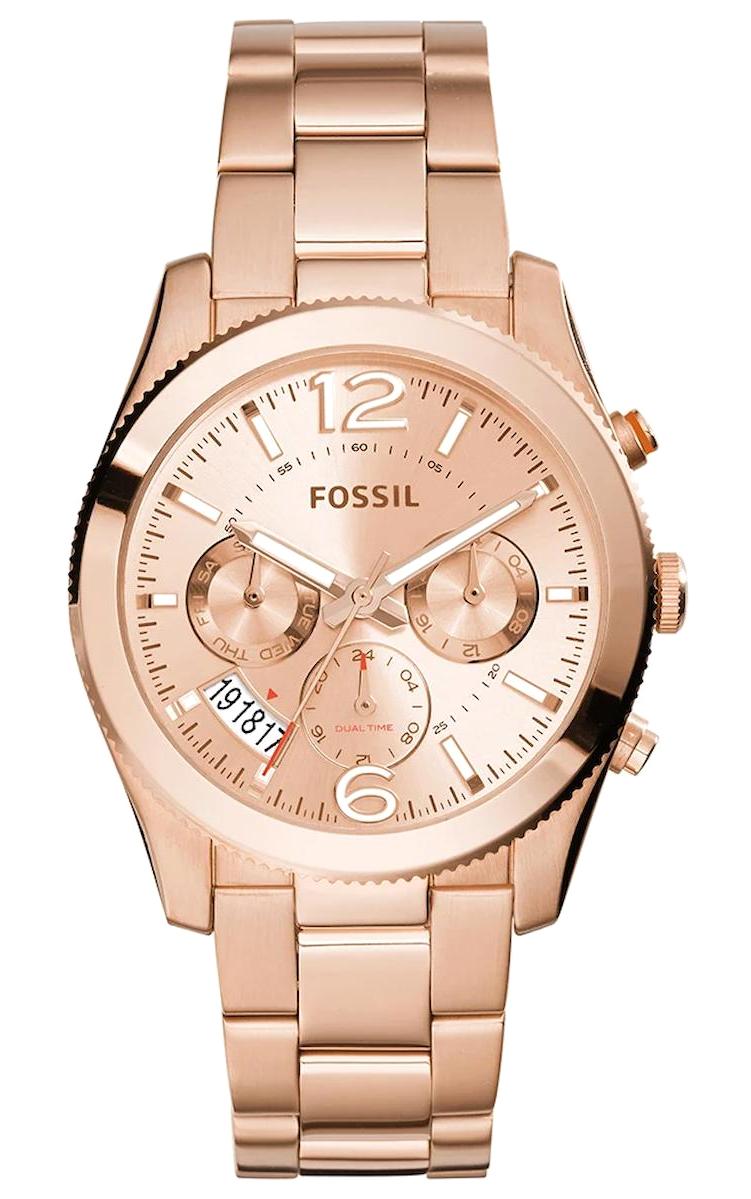 Fossil ES3885 40 mm Rose Gold Çelik Kordon Analog Kadın Kol Saati