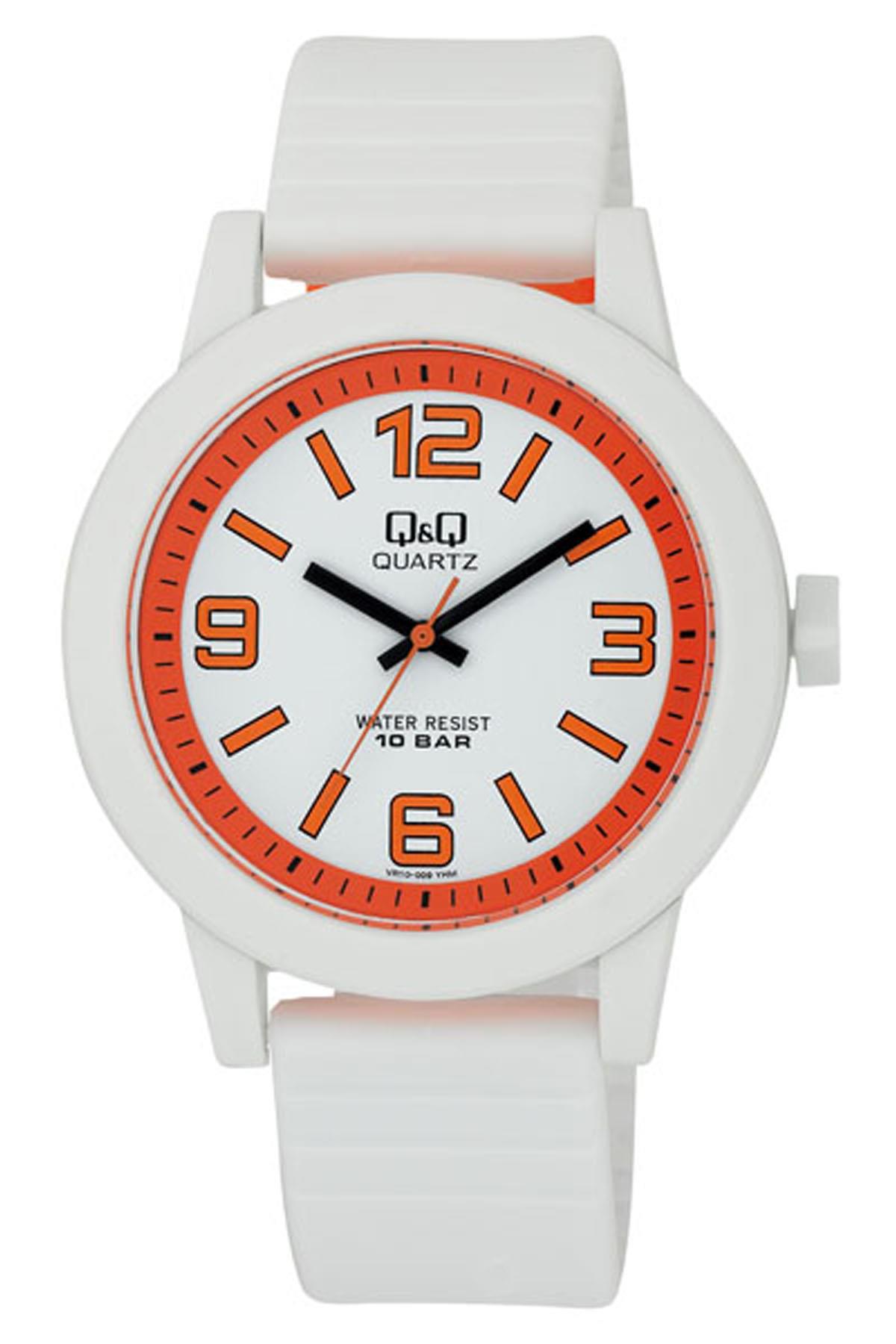 Q&Q 3A763 36 mm Beyaz Silikon Kordon Analog Kadın Kol Saati