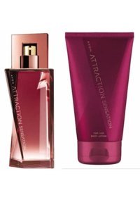 Avon Attraction Sensation İkili Kadın Parfüm Seti EDP 50 ml + Losyon