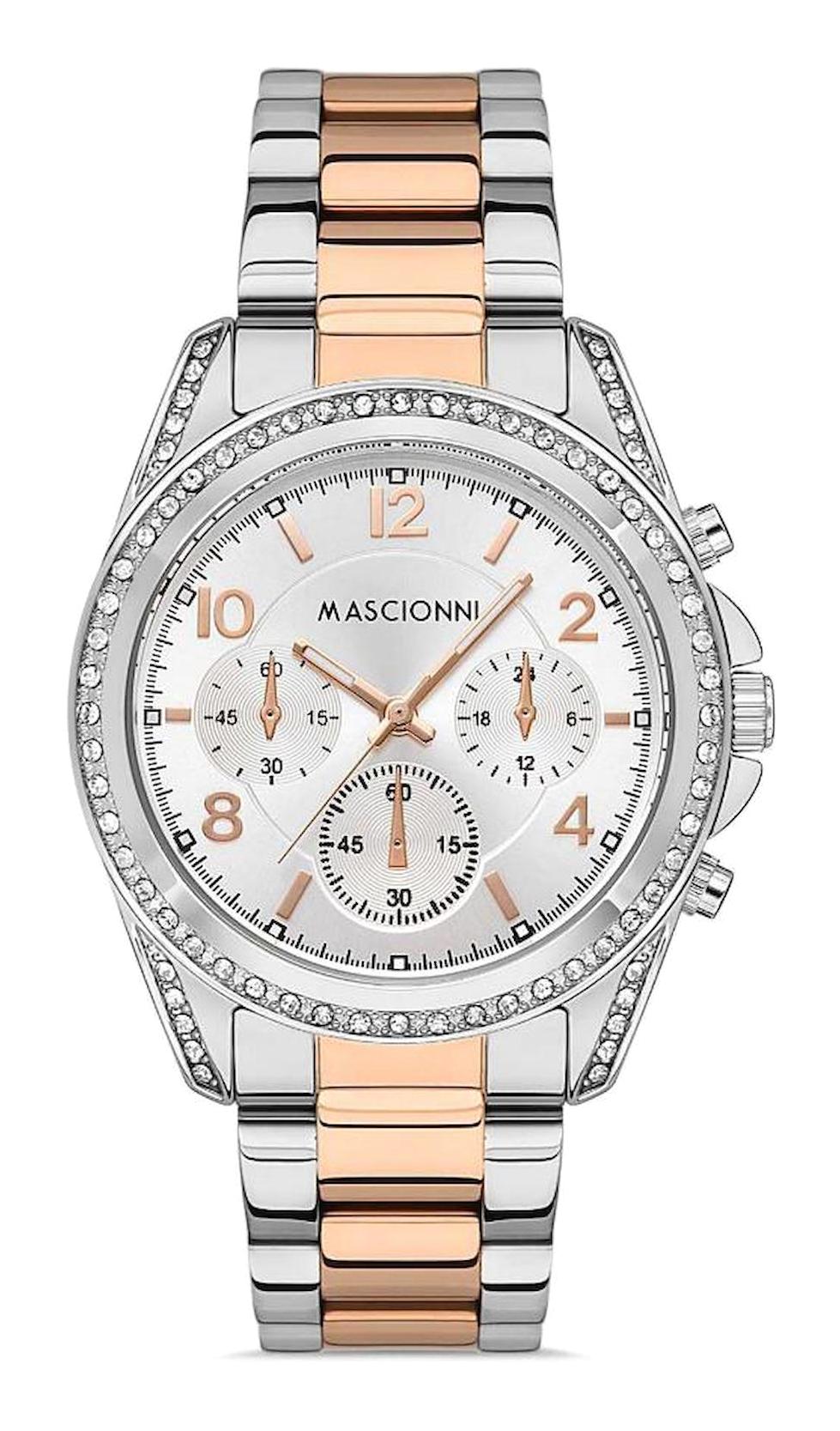 Mascionni M.1.1111A.04 40 mm Rose Gold Metal Kordon Analog Kadın Kol Saati