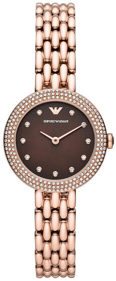 Emporio Armani AR11418 30 mm Rose Gold Çelik Kordon Analog Kadın Kol Saati