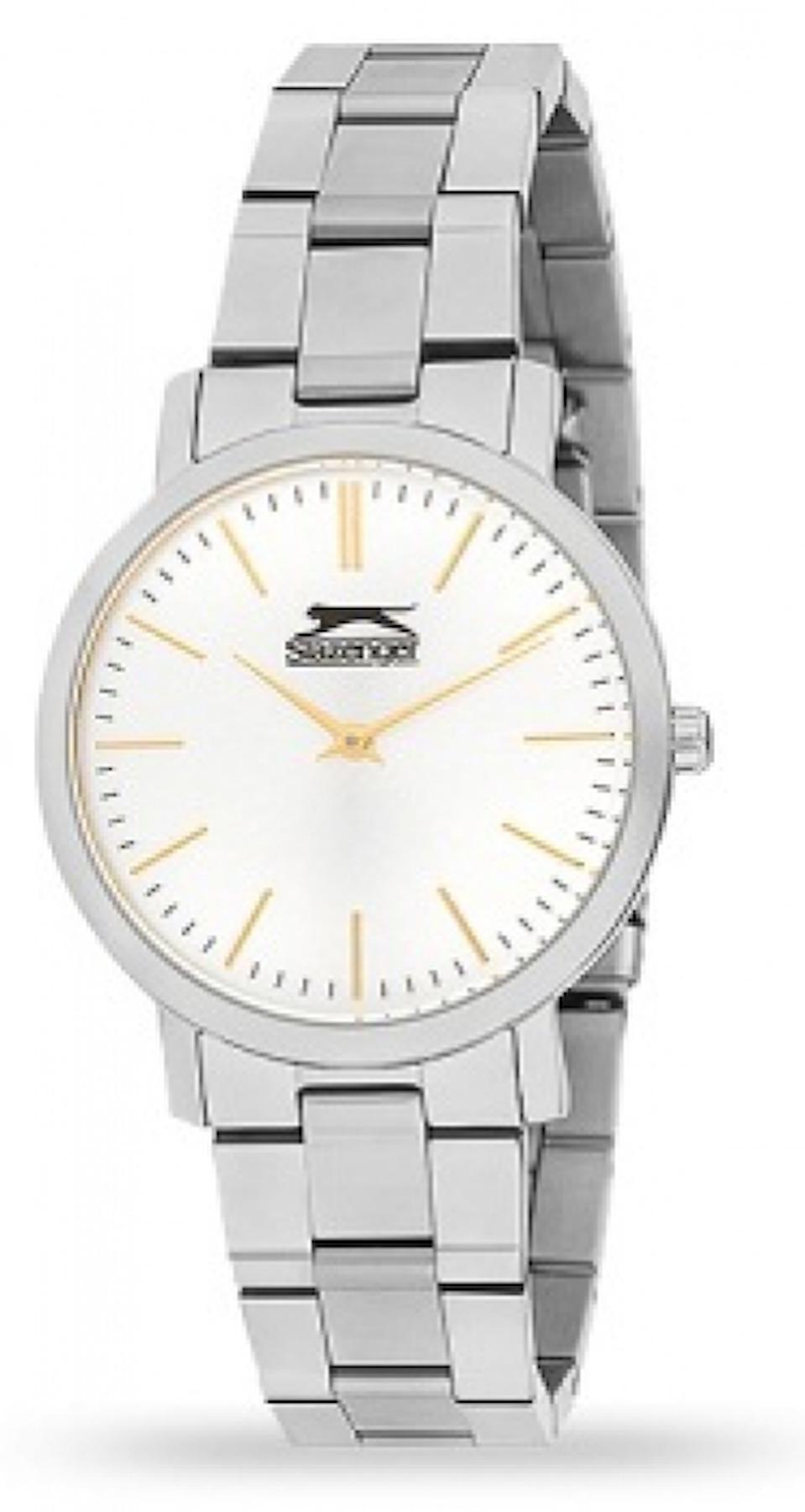 Slazenger SL.09.1422.3.05 40 mm Gri Metal Kordon Analog Kadın Kol Saati