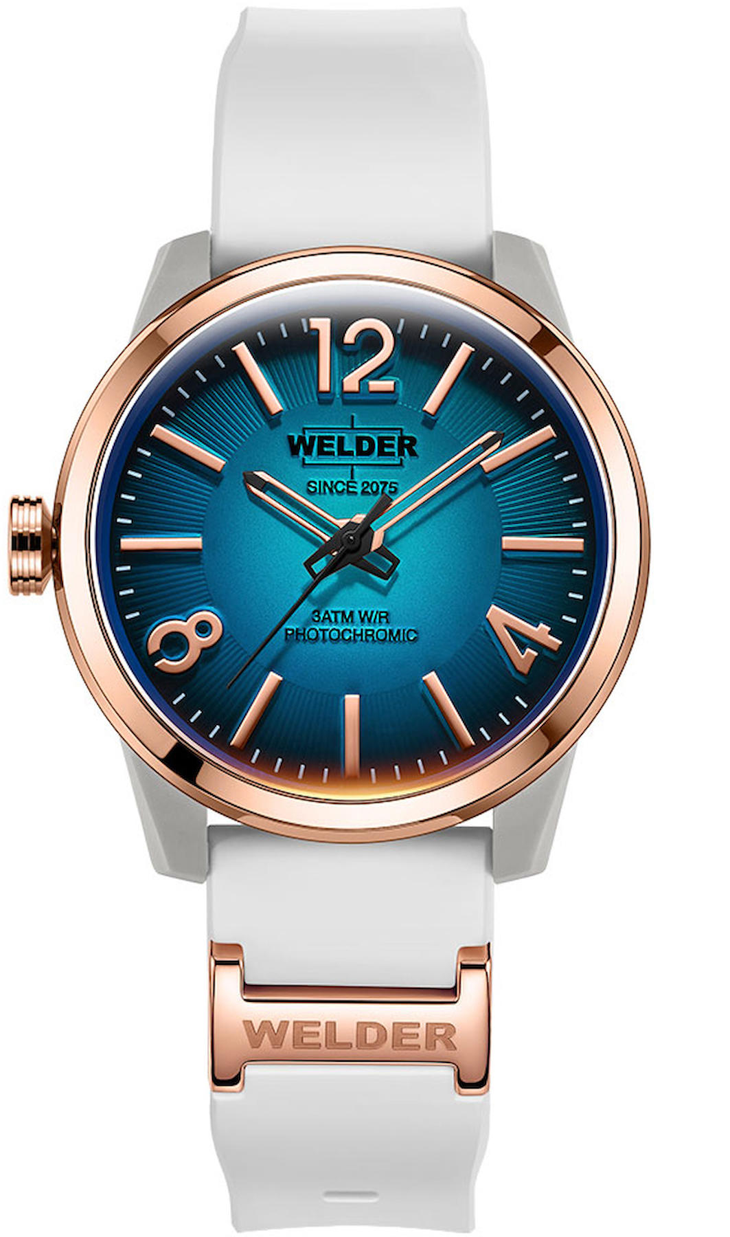 Welder Watch WWRL2012 42 mm Beyaz Plastik Kordon Analog Kadın Kol Saati