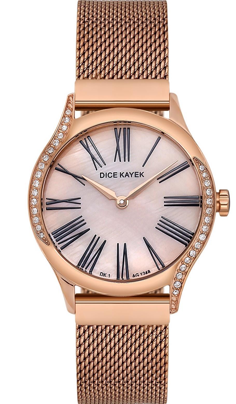 Dice Kayek DK.1.AG1248.04 38 mm Rose Gold Çelik Kordon Analog Kadın Kol Saati