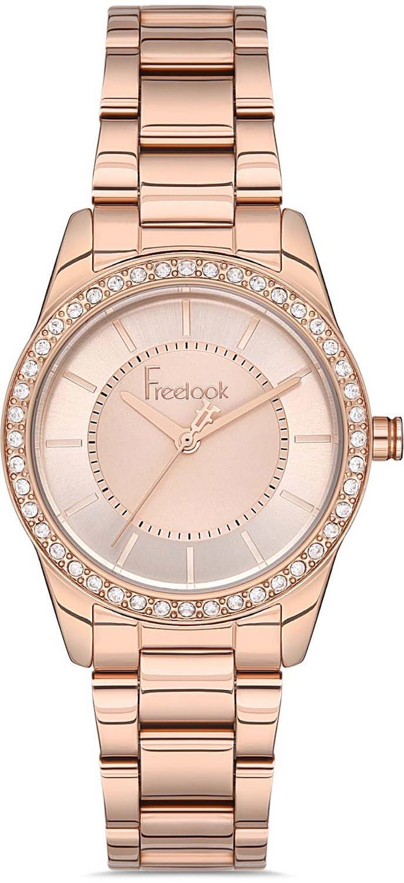 Freelook FL.1.10191.3 36 mm Rose Gold Çelik Kordon Analog Kadın Kol Saati