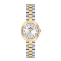 Daniel Klein DK.1.13788-4 25 mm Altın-Gri Çelik Kordon Analog Kadın Kol Saati