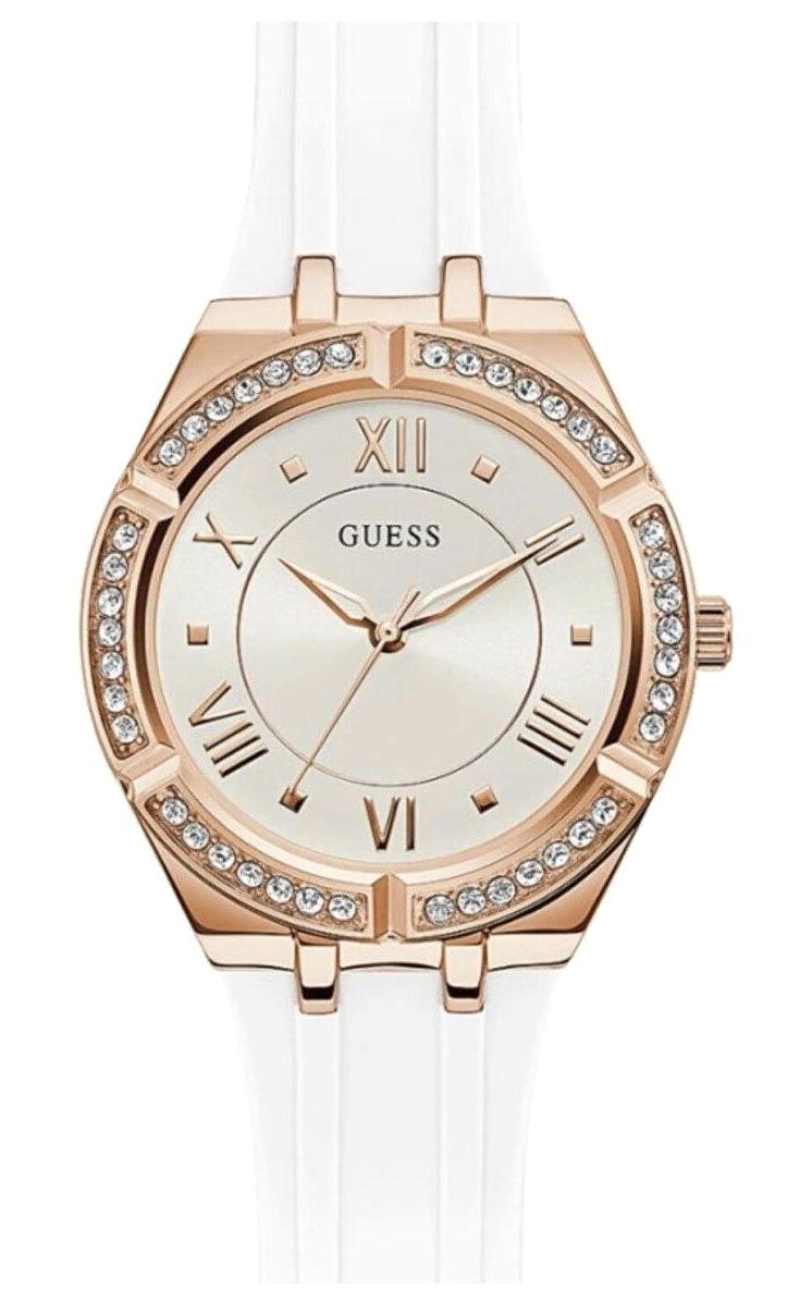 Guess GUGW0034L2 36 mm Beyaz Silikon Kordon Analog Kadın Kol Saati