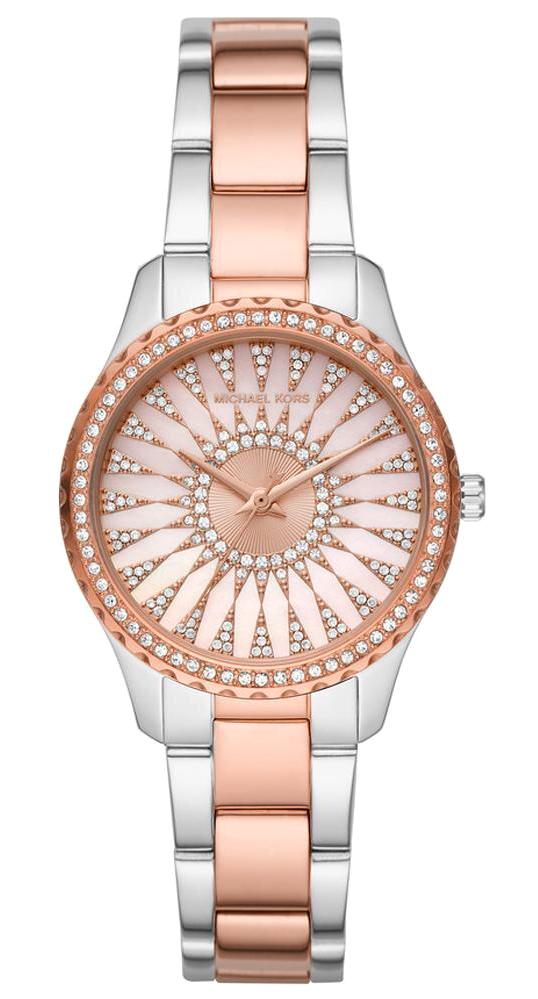 Michael Kors MK6894 33 mm Gri-Rose Gold Çelik Kordon Analog Kadın Kol Saati