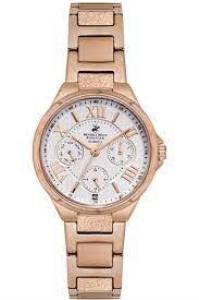 Beverly Hills Polo Club BP3124C.430 35 mm Rose Gold Çelik Kordon Analog Kadın Kol Saati