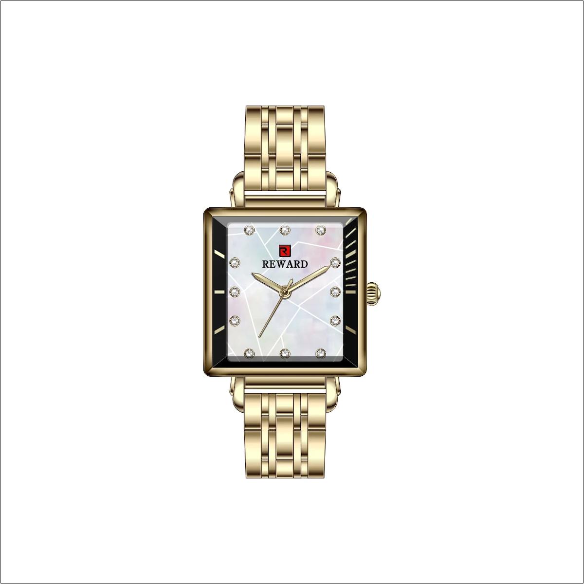 Reward A141872 35 mm Altın Çelik Kordon Analog Kadın Kol Saati