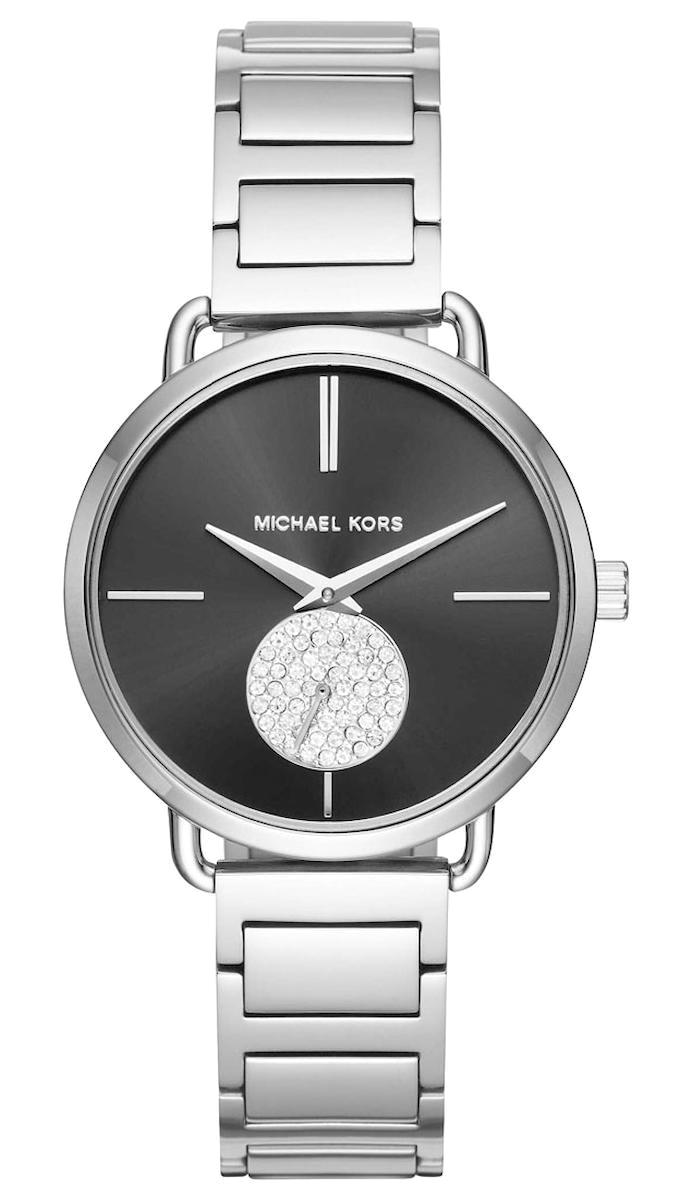 Michael Kors MK3638 37 mm Gri Çelik Kordon Analog Kadın Kol Saati