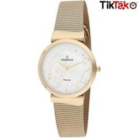 Essence D956.120 32 mm Altın Hasır Kordon Analog Kadın Kol Saati