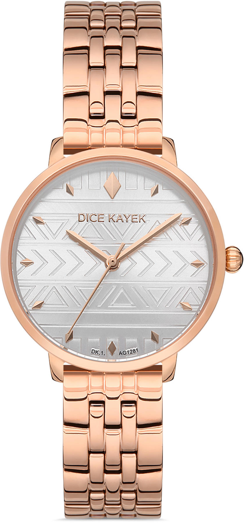 Dice Kayek DK.1.AG1281.04 31 mm Rose Gold Metal Kordon Analog Kadın Kol Saati