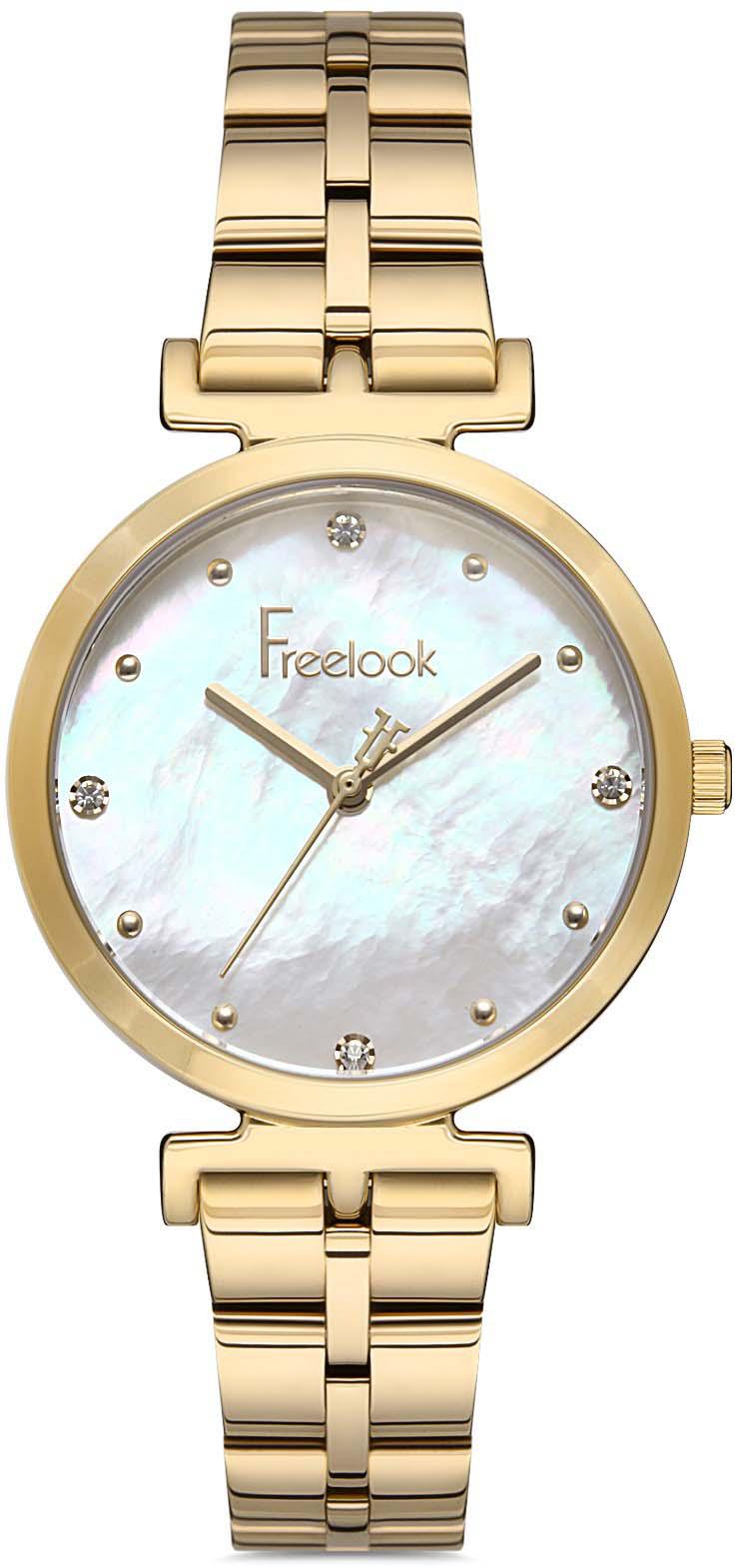 Freelook FL.1.10240.3 34 mm Altın Metal Kordon Analog Kadın Kol Saati