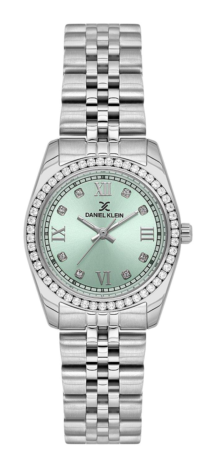Daniel Klein DKE.1.10663-2 30 mm Gri Metal Kordon Analog Kadın Kol Saati