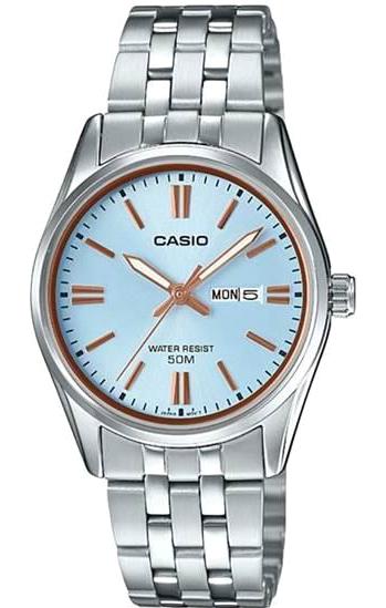 Casio LTP-1335D-2AVDF 31 mm Gri Çelik Kordon Analog Kadın Kol Saati