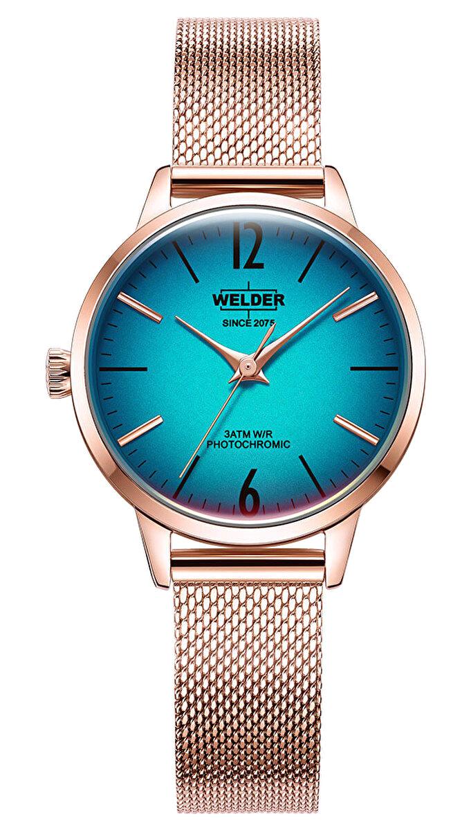 Welder Watch WRS205 30 mm Rose Gold Çelik Kordon Analog Kadın Kol Saati