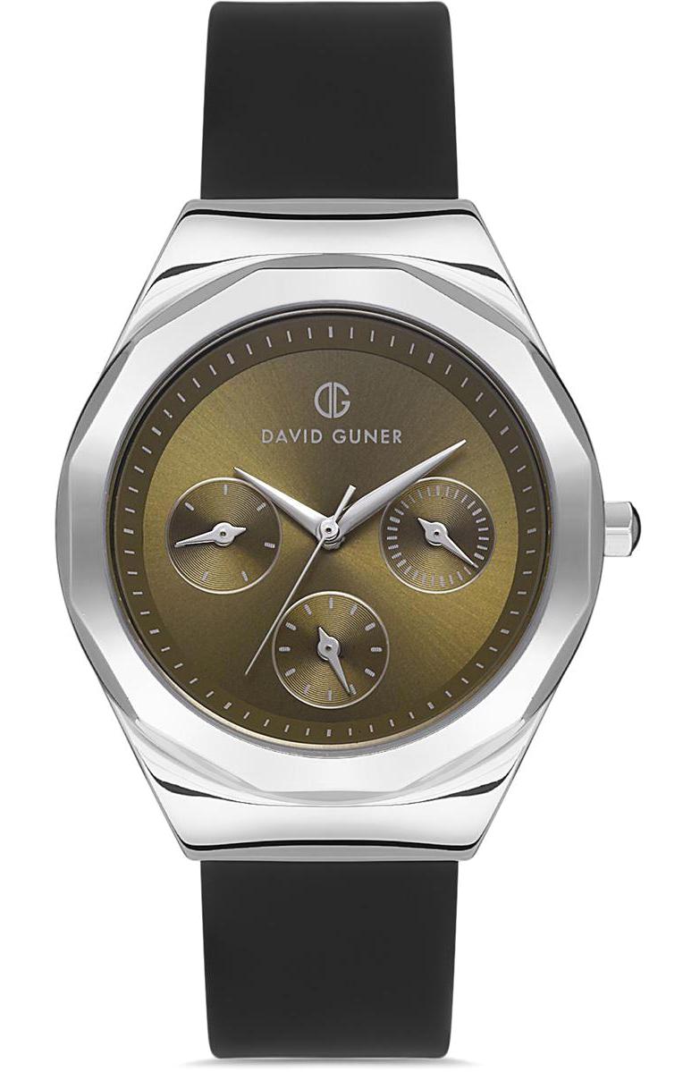 David Guner DG-8266LD-J10 32 mm Siyah Silikon Kordon Analog Kadın Kol Saati
