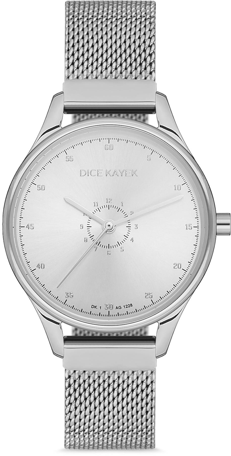 Dice Kayek DK.1.AG1228.05 28 mm Gri Metal Kordon Analog Kadın Kol Saati