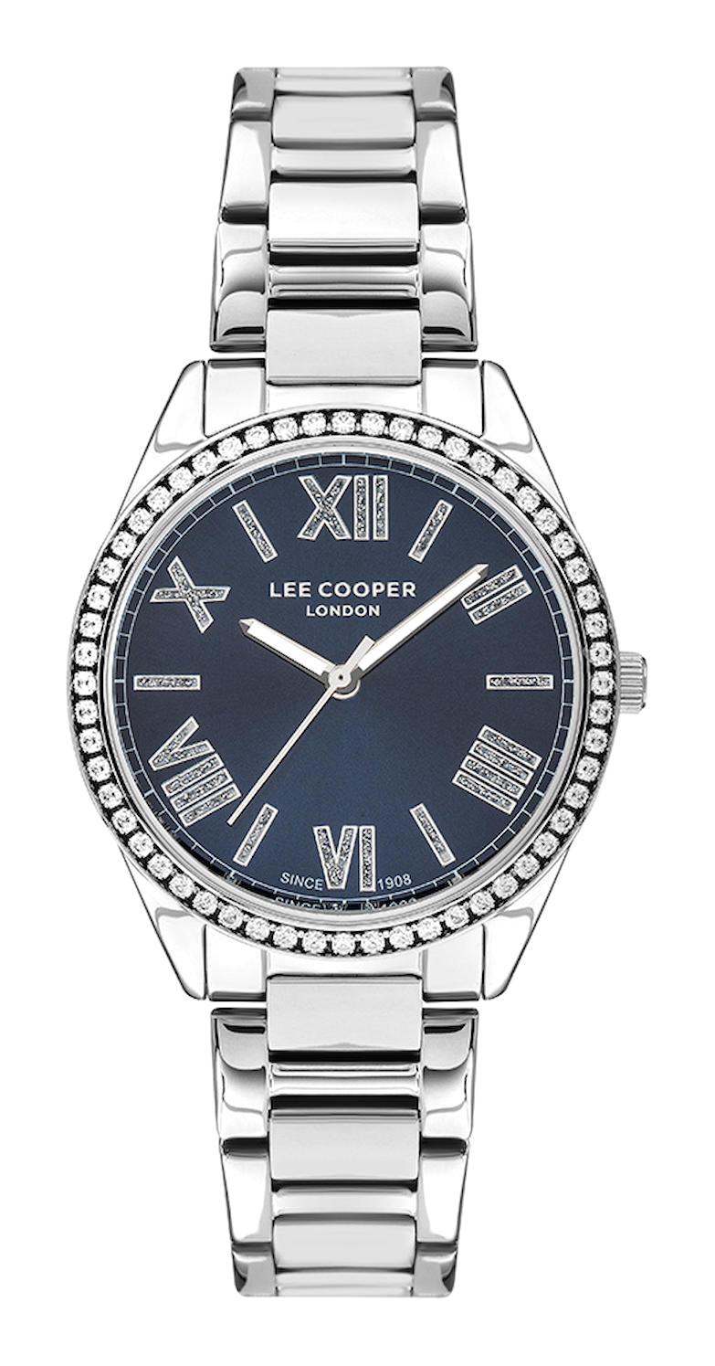 Lee Cooper LC07435.390 38 mm Gri Plastik Kordon Analog Kadın Kol Saati