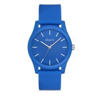 Dial X DX-5455-5-RM 40 mm Mavi Plastik Kordon Analog Kadın Kol Saati