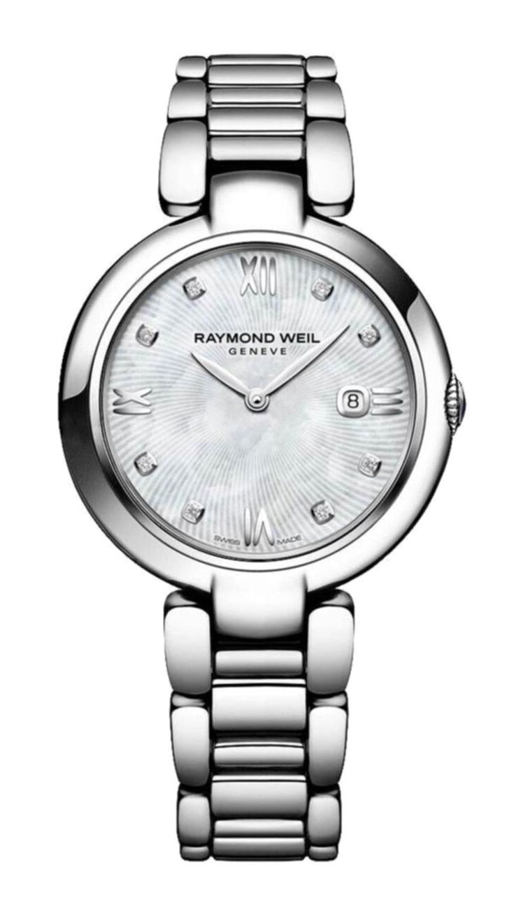 Raymond Weil RW_1600-ST-00995 Takvimli 32 mm Gri Çelik Kordon Analog Kadın Kol Saati