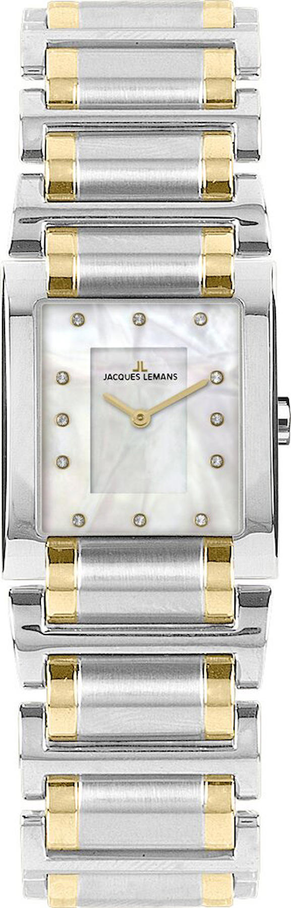 Jacques Lemans 1-2152E 29 mm Gri Çelik Kordon Analog Kadın Kol Saati