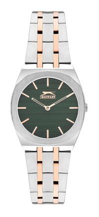 Slazenger SL.09.2311.3.03 31 mm Gri-Rose Gold Çelik Kordon Analog Kadın Kol Saati
