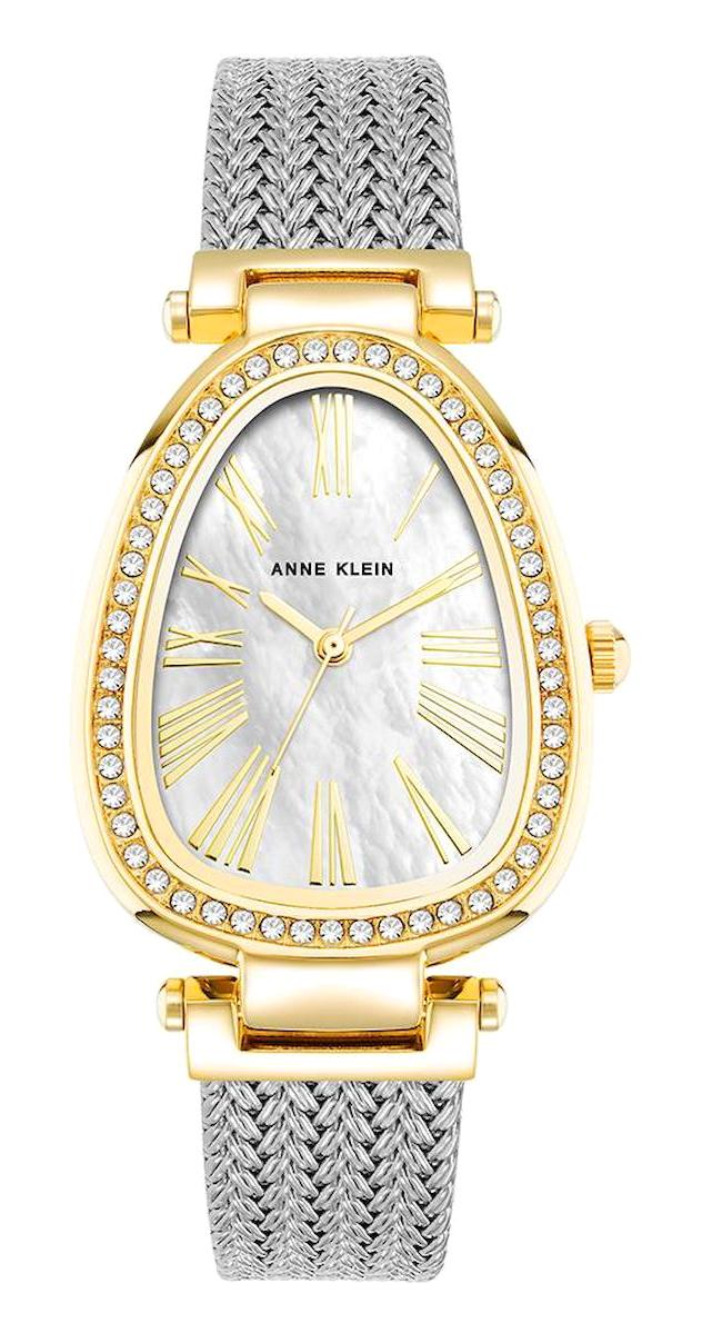 Anne Klein AK-5009MPTT 36 mm Altın Metal Kordon Analog Kadın Kol Saati