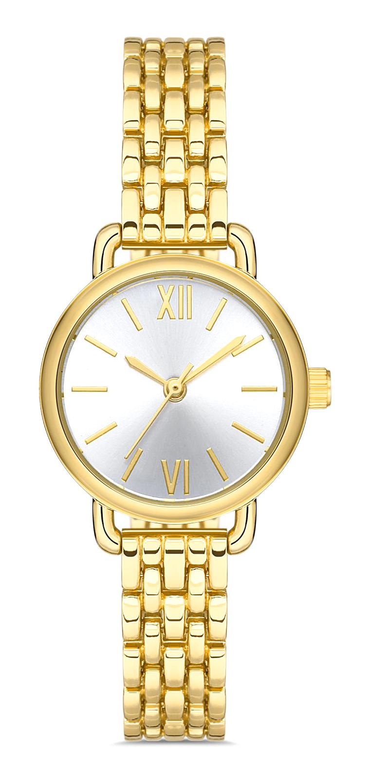 Padam Paris PDMS274 28 mm Altın Metal Kordon Analog Kadın Kol Saati