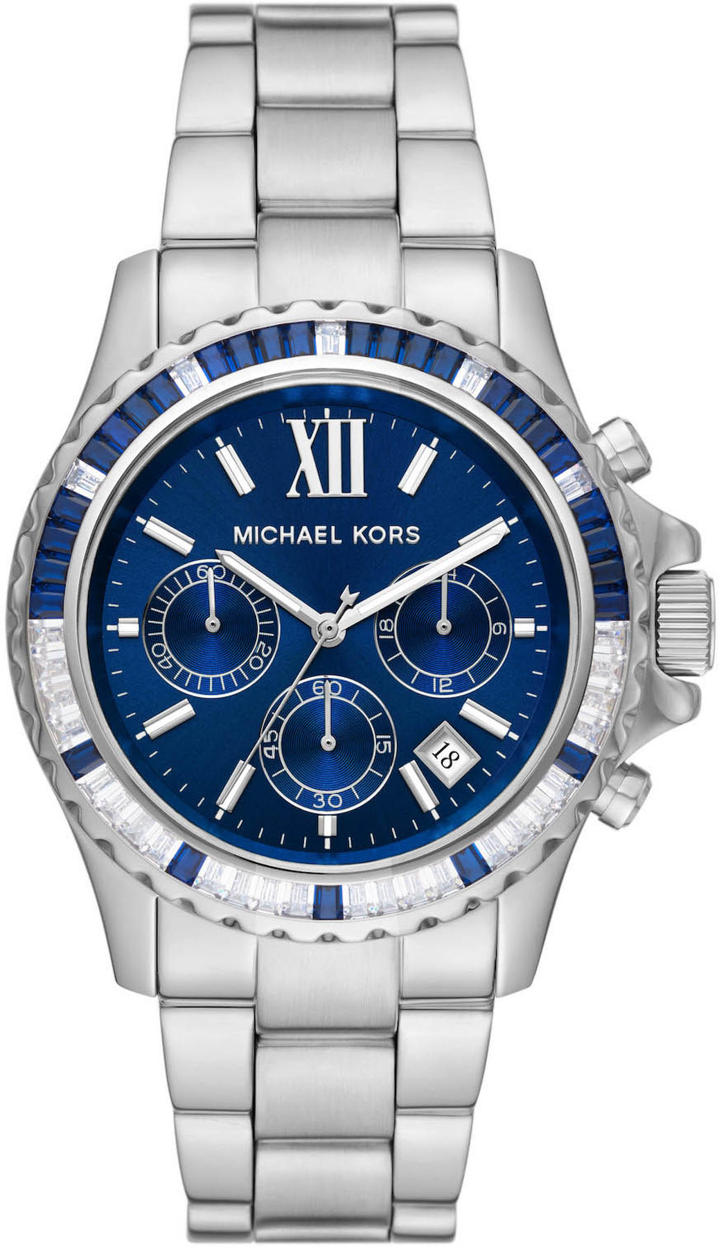 Michael Kors MK7257 Takvimli 42 mm Gri Çelik Kordon Analog Kadın Kol Saati