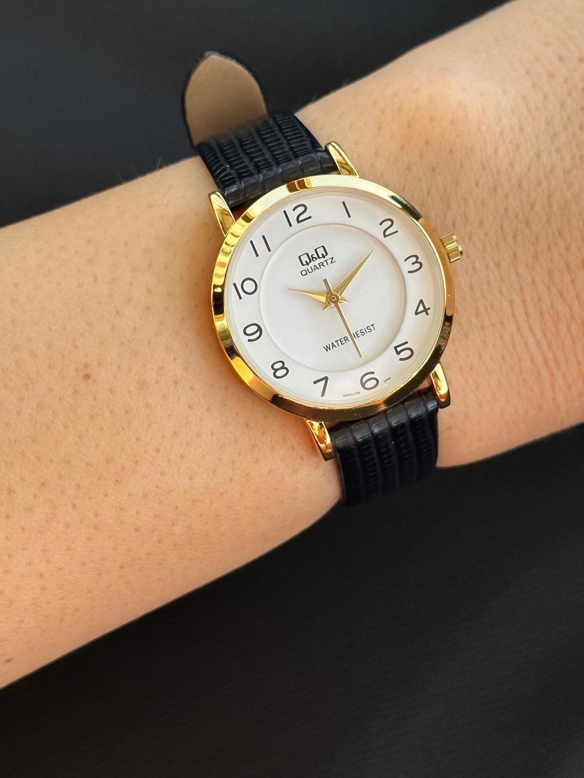Daniel Klein 26-30 mm Siyah Deri Kordon Analog Kadın Kol Saati