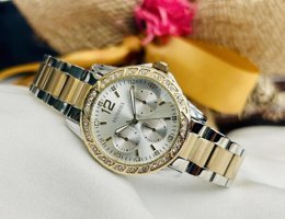 Homies 33 mm Gri-Rose Gold Çelik Kordon Analog Kadın Kol Saati