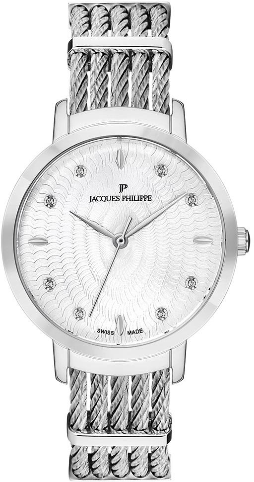 Jacques Philippe JPQLS061626 33 mm Gri Çelik Kordon Analog Kadın Kol Saati