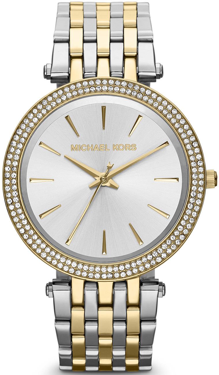 Michael Kors MK3215 39 mm Altın-Gri Çelik Kordon Analog Kadın Kol Saati