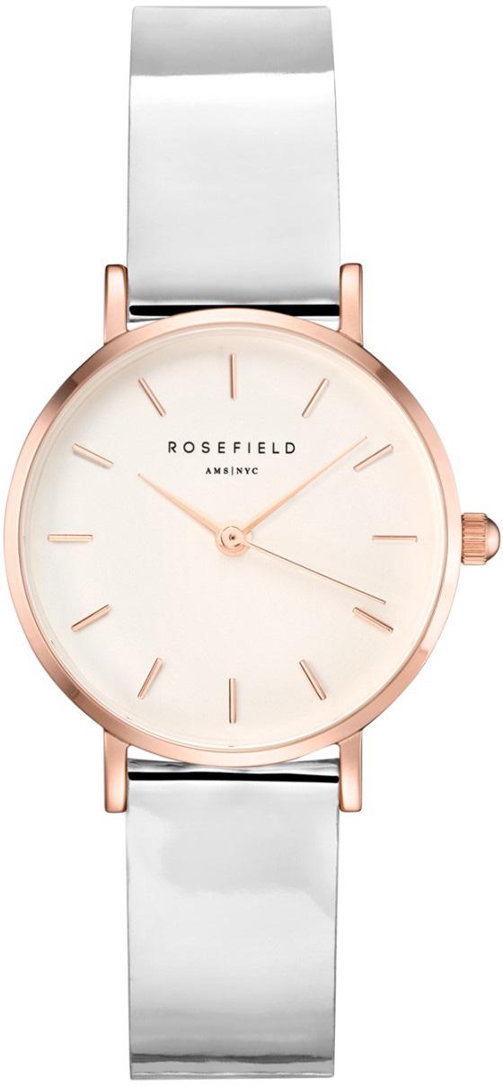 Rosefield SHMWR.H35 33 mm Gri Silikon Kordon Analog Kadın Kol Saati