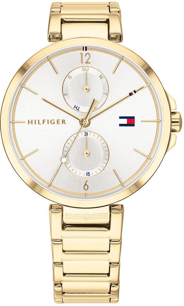 Tommy Hilfiger TH1782128 Takvimli 37 mm Altın Çelik Kordon Analog Kadın Kol Saati