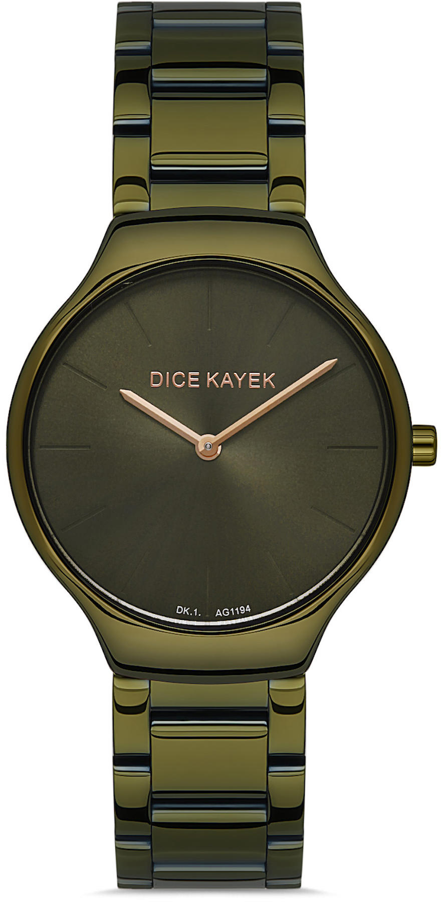 Dice Kayek DK.1.AG1194.03 34 mm Yeşil Metal Kordon Analog Kadın Kol Saati