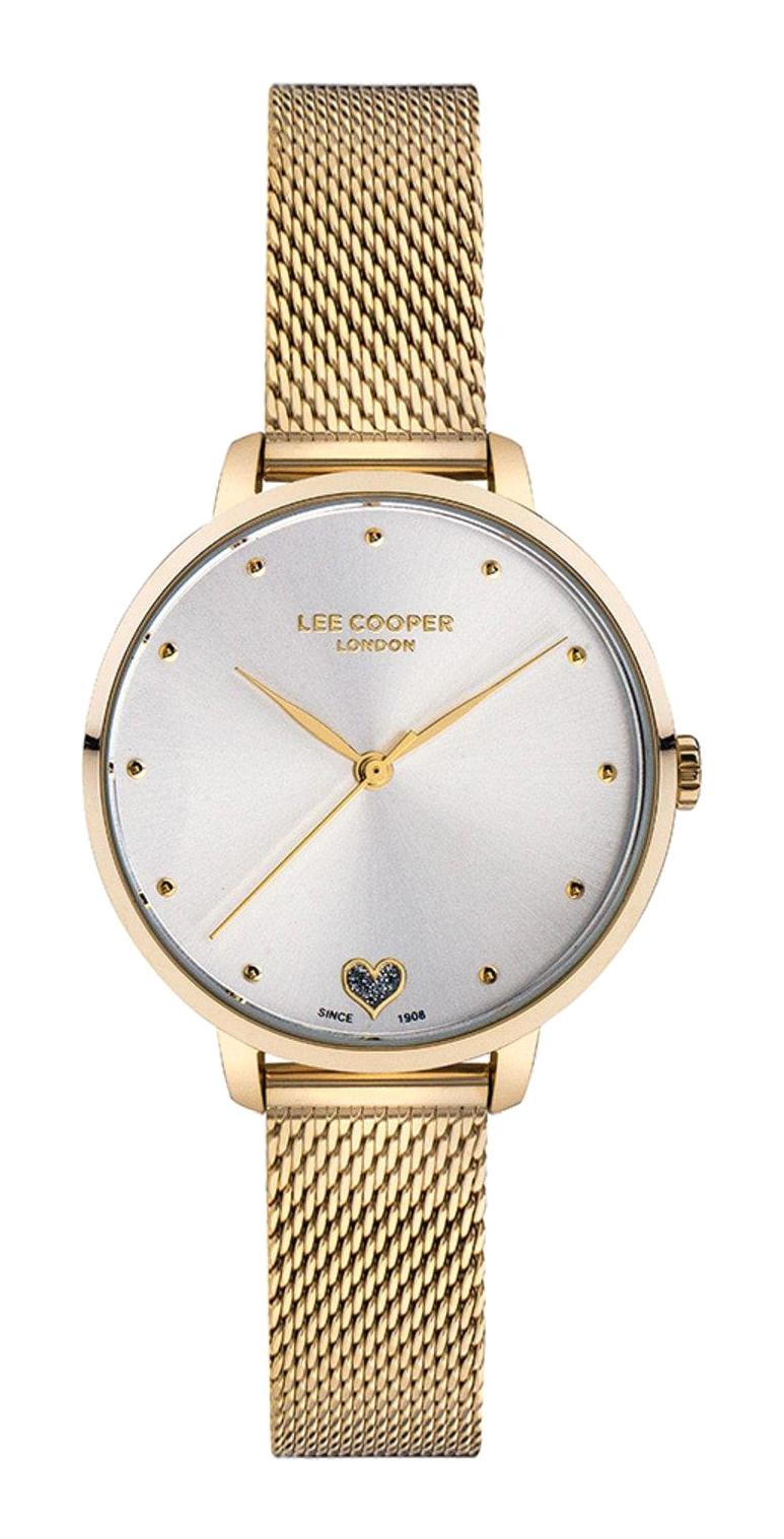 Lee Cooper LC07039.130 40 mm Altın Çelik Kordon Analog Kadın Kol Saati