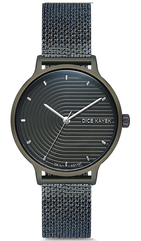 Dice Kayek DK.1.AG1197.18 32 mm Siyah Çelik Kordon Analog Kadın Kol Saati