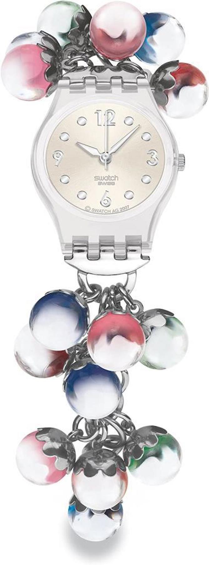 Swatch LK295G 25 mm Çok Renkli Metal Kordon Analog Kadın Kol Saati