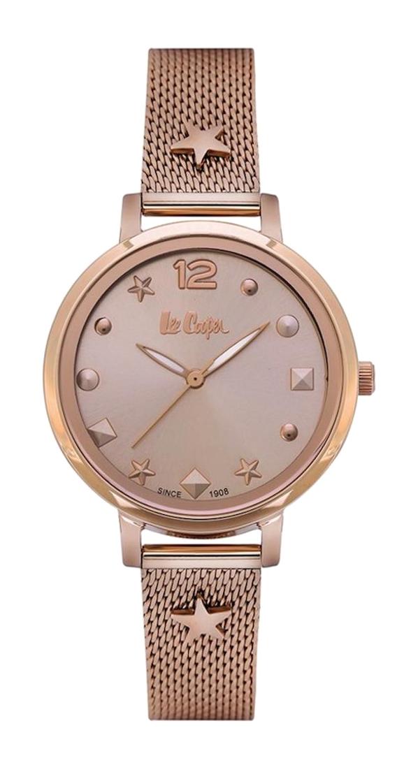 Lee Cooper LC06877.410 40 mm Rose Gold Metal Kordon Analog Kadın Kol Saati