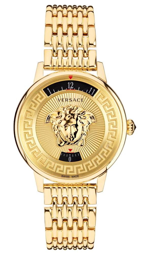 Versace VRSCVEZ200421 38 mm Altın Çelik Kordon Analog Kadın Kol Saati