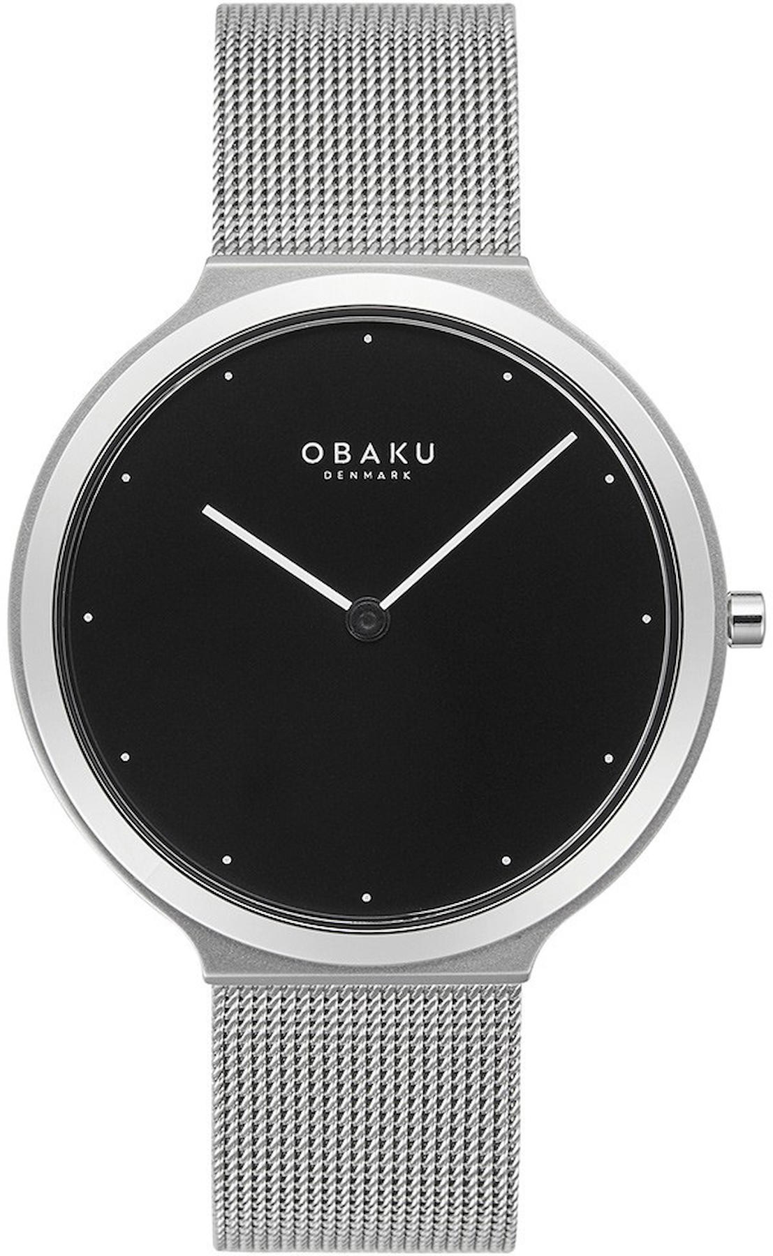 Obaku Denmark V269LXCBMC 36 mm Gri Çelik Kordon Analog Kadın Kol Saati