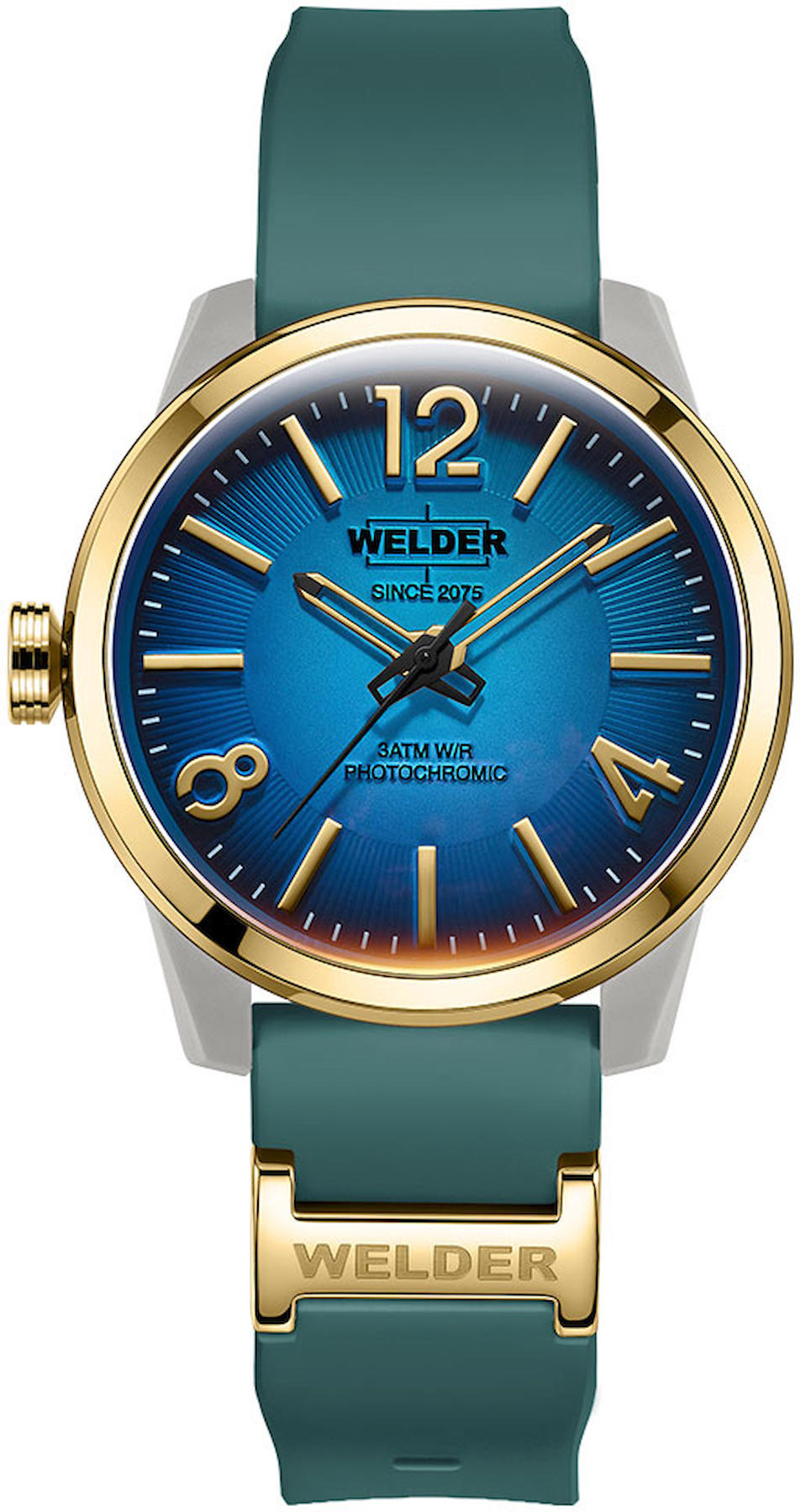 Welder Watch WWRL2007 42 mm Yeşil Plastik Kordon Analog Kadın Kol Saati