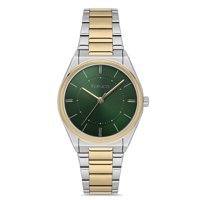 Ferrucci FER.03311M.03 35 mm Altın-Gri Çelik Kordon Analog Kadın Kol Saati