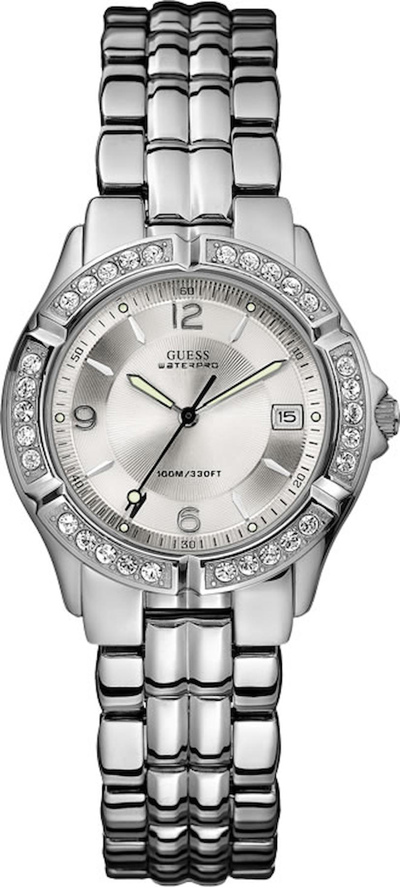 Guess GUW0148L1 39 mm Gri Çelik Kordon Analog Kadın Kol Saati