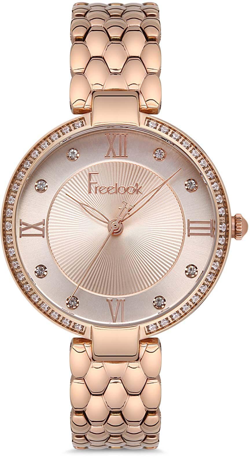 Freelook FL.1.10149.2 34 mm Rose Gold Metal Kordon Analog Kadın Kol Saati