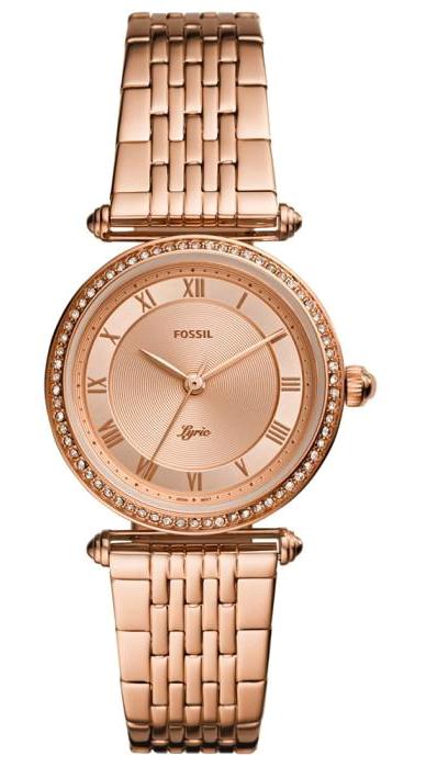 Fossil FES4711 30 mm Rose Gold Çelik Kordon Analog Kadın Kol Saati