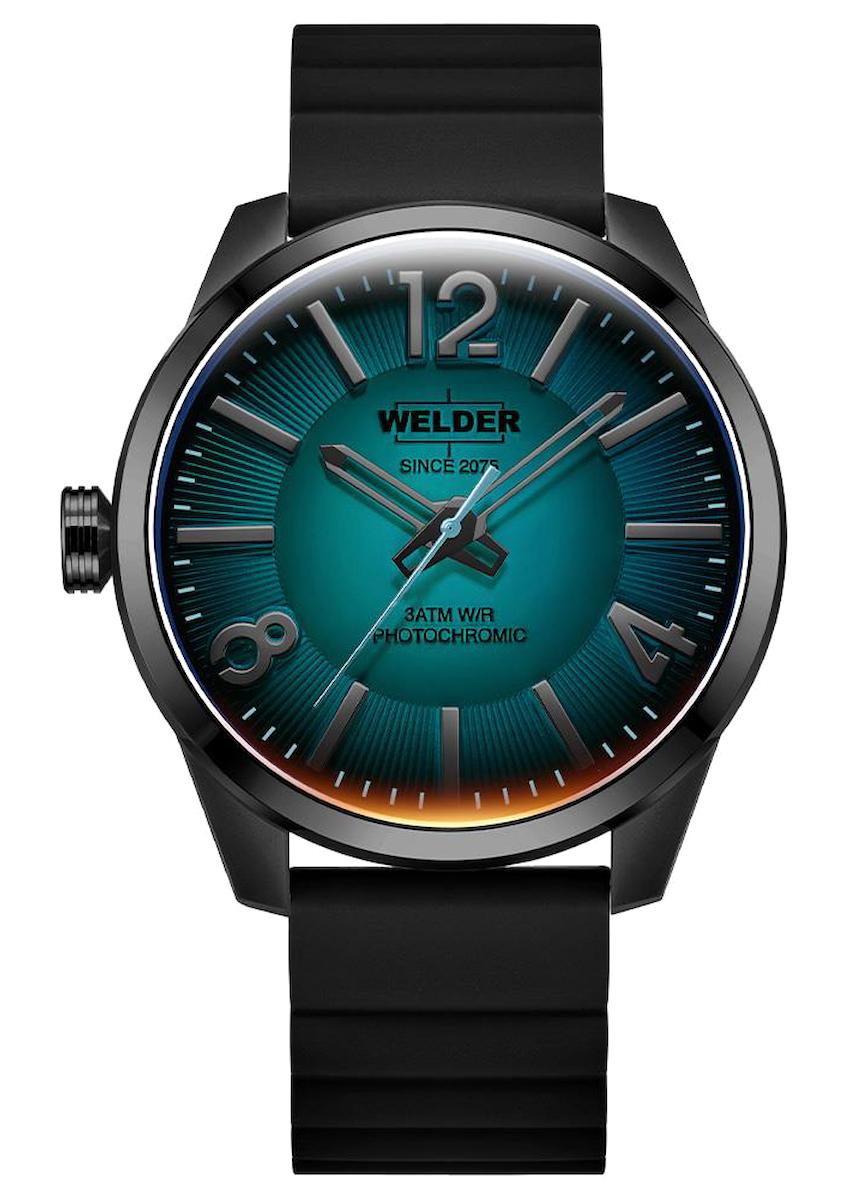 Welder Watch WWRL1018 46 mm Siyah Plastik Kordon Analog Erkek Kol Saati